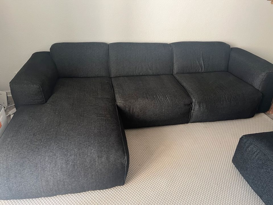 Couch Studio Copenhagen Hudson Sofa mit Hocker in Bonn