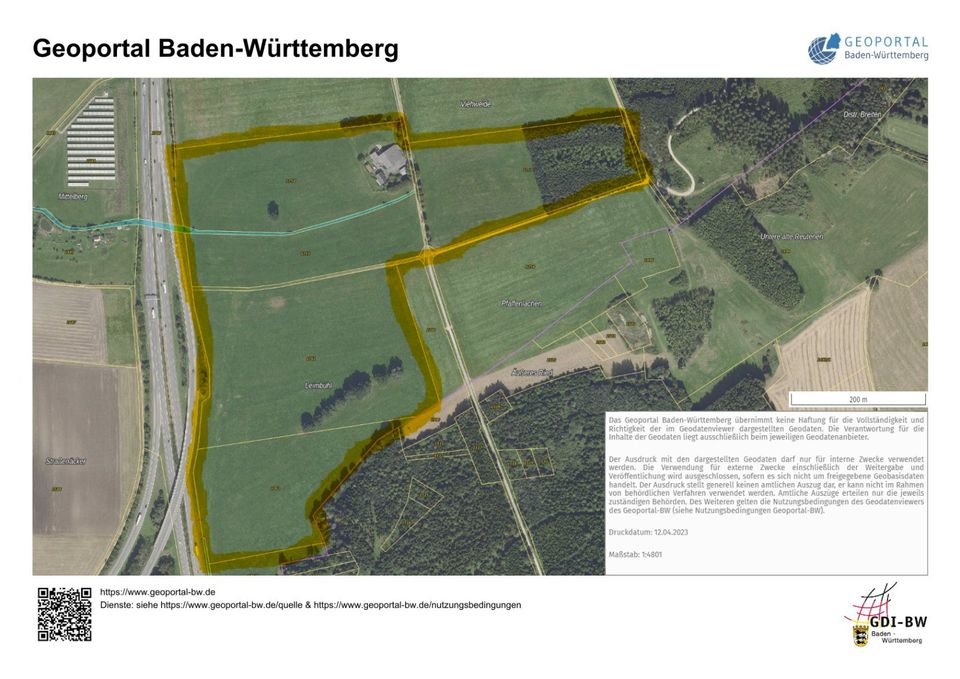 Bauernhof, Alleinlage, Aussiedlerhof, Reithof, Pferde in Bad Dürrheim