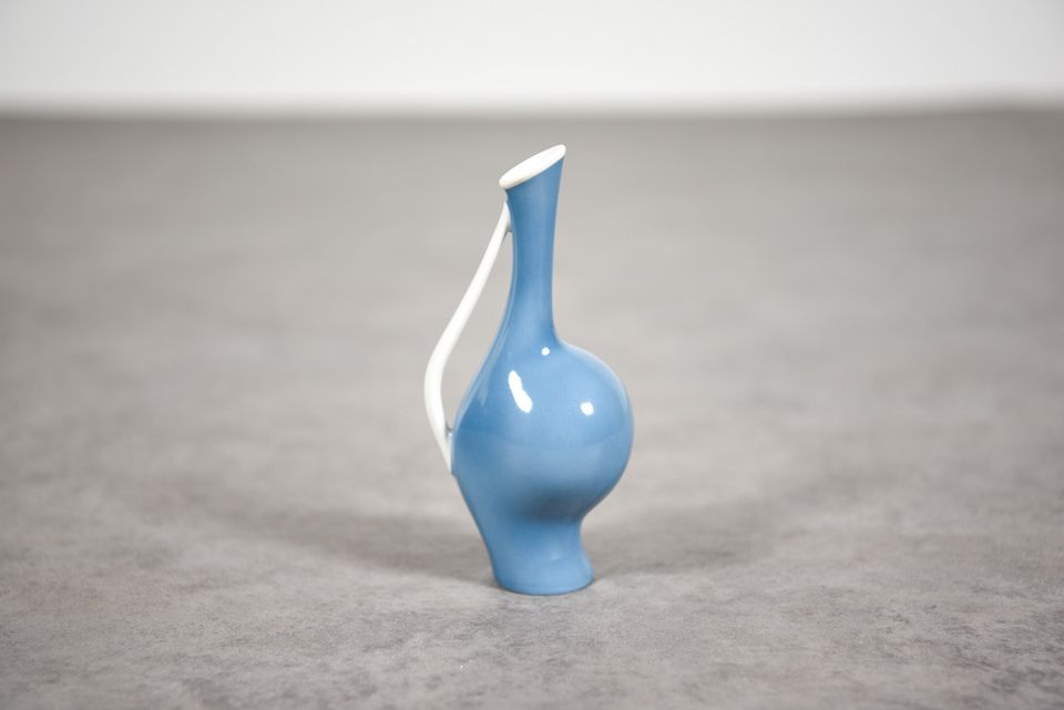 Rosenthal Schwangere Luise Vase 1950 blau / Fritz Heidenreich in Centrum