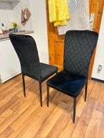 Stühle schwarz Samt 4 Stück Neuwertig!! Hessen - Abtsteinach Vorschau