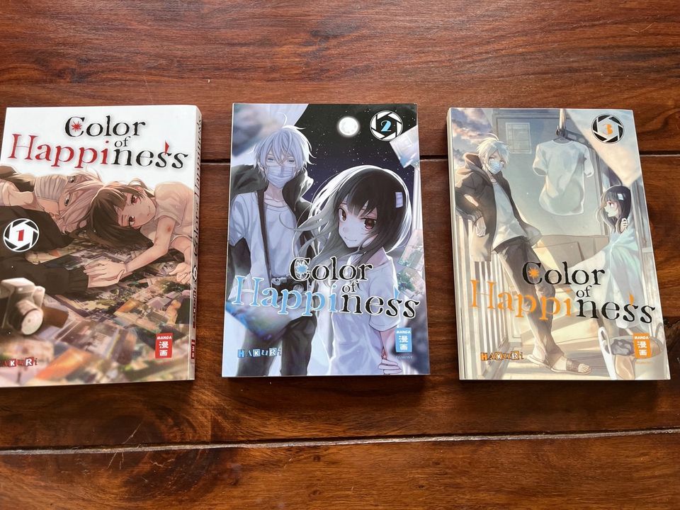 Color of Happiness Mangas 01-03 in Treuchtlingen