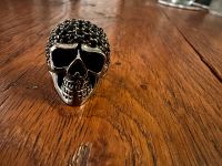 Edelstahl Ring Totenkopf Skull schwarzer Strass neu 18,6 mm Eimsbüttel - Hamburg Eimsbüttel (Stadtteil) Vorschau