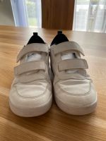 Turnschuhe Adidas, weiß, Gr. 36 2/3 Bayern - Lauben Vorschau