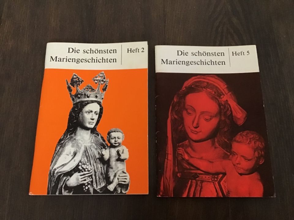 Heft „Die schönsten Mariengeschichten“ Heft 2 und Heft 5 VINTAGE in Moosburg a.d. Isar