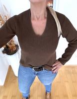 Marc O'Polo Strick Pullover in braun Gr.XS Bayern - Poing Vorschau
