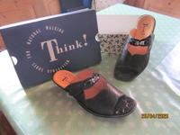 think pantolette leder mit perlen Bayern - Langerringen Vorschau