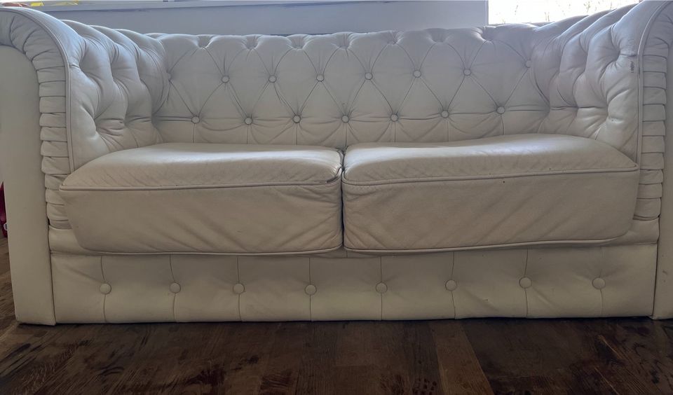 Couch WEISs/BEIGE in Herten