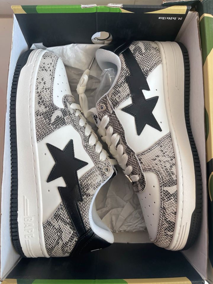 Bape Sta (A Bathing Ape) Snake Bape Gr.44,5 Neu in Pforzheim