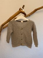 Strickjacke H&M Grau Größe 68 Niedersachsen - Ottersberg Vorschau