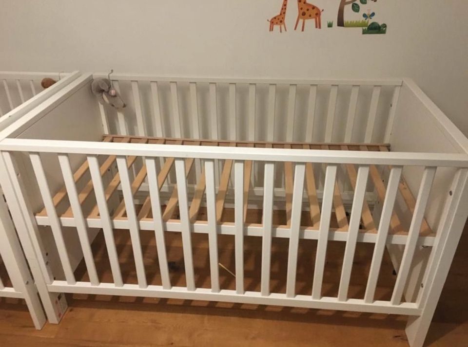 Kinderbett Babybett von Schardt Milano aus Holz 70x140cm in Hamburg