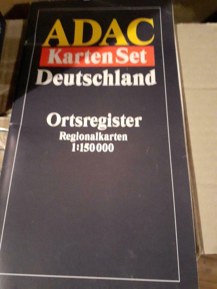 Adac Kartenset Deutschland von 1997, siehe Photos in Gummersbach