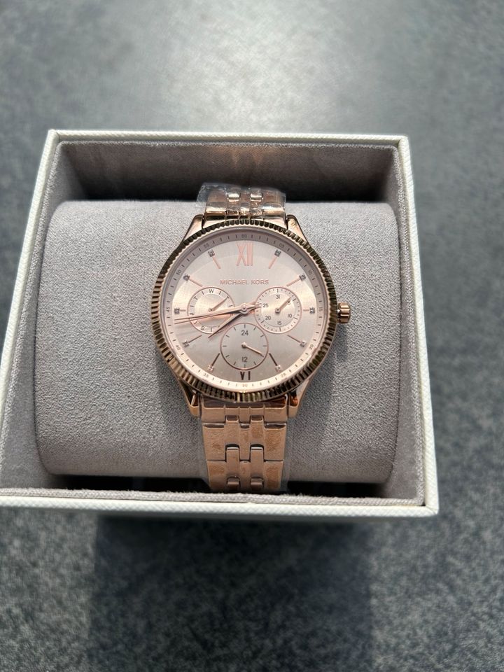 Michael Kors * Damen-Uhr * Chronograph * roségold * MK 4429 * NEU in Großkrotzenburg