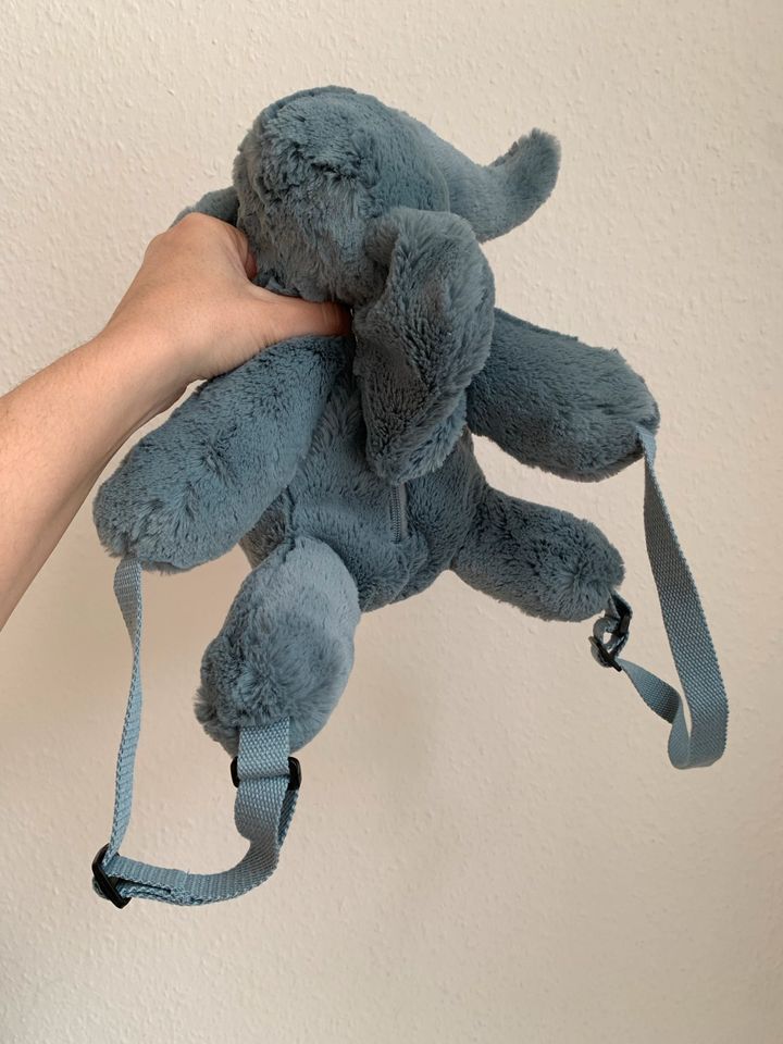 Jellycat Huggady Elephant Backpack Elefant Rucksack retired NEU in Berlin