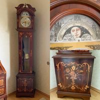 Standuhr Stilmöbel intarsien Uhr vintage antik alt Holz Nürnberg (Mittelfr) - Mitte Vorschau