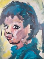 Ölfarbe Ölbild Kind Gesicht Portrait Alexander Diener Kunst Maler Nordrhein-Westfalen - Bad Münstereifel Vorschau