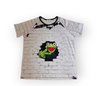 Herren shirt t-shirt frosch M L XL XXL 3XL handmade cool Mecklenburg-Vorpommern - Zurow Vorschau