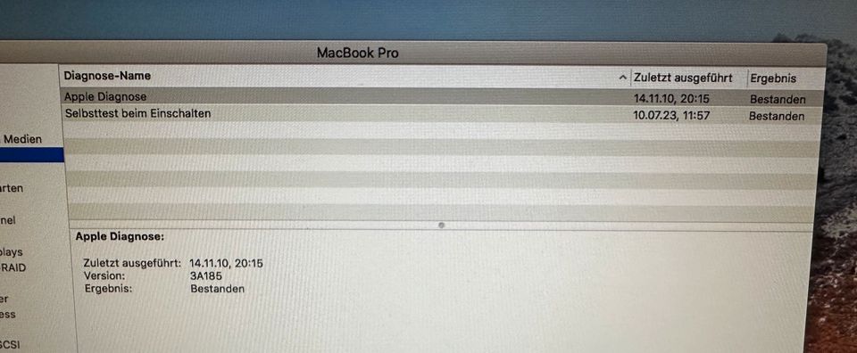 Apple MacBook Pro i7 Mitte 2010 SSD 1TB 17 Zoll 8 GB in Verden