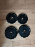 Hantelscheiben 2x 2 KG 2x 1,5 KG 27 mm Lochaufnahme Bochum - Bochum-Ost Vorschau