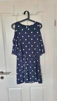Sommerkleid Only blau mit weißen Punkten Größe 36 Niedersachsen - Börßum Vorschau