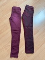 Hosen skinny bordeaux 146 und 152 Hessen - Baunatal Vorschau