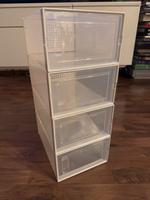 4 Coole Stapelbare Schuhboxen / Sneakerboxen / Schuhorganizer Mülheim - Köln Holweide Vorschau