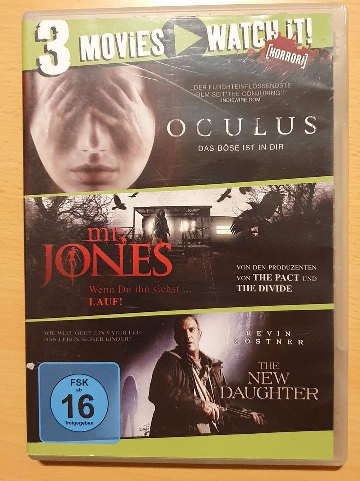 Oculus , Mr. Jones, The new Daughter - Box DVD in Rastede