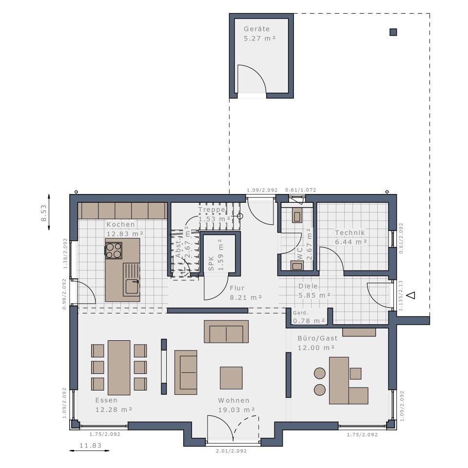 KFN QNG Neubau incl. Grundstück in Riedenburg