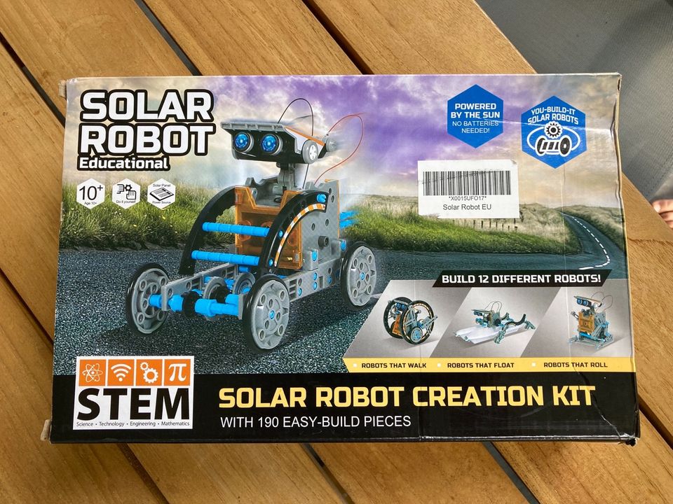 Solar Robot, Spielzeug, Technik, Kinder, Erfinder, Jugendliche in Ahrensburg