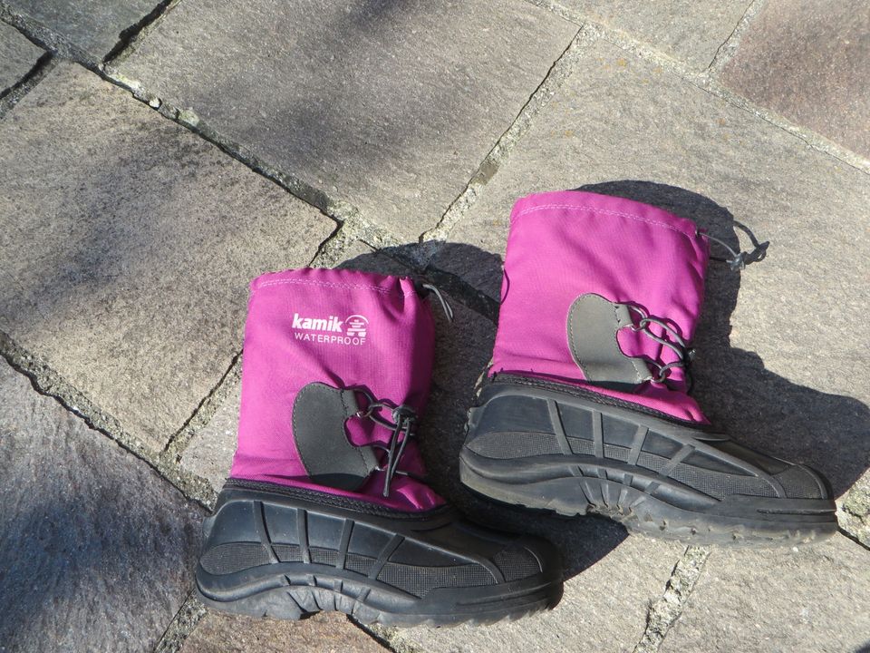 Winterstiefel Kamik Southfros2 pink/berry - Gr. 37 (5) in Bad Feilnbach