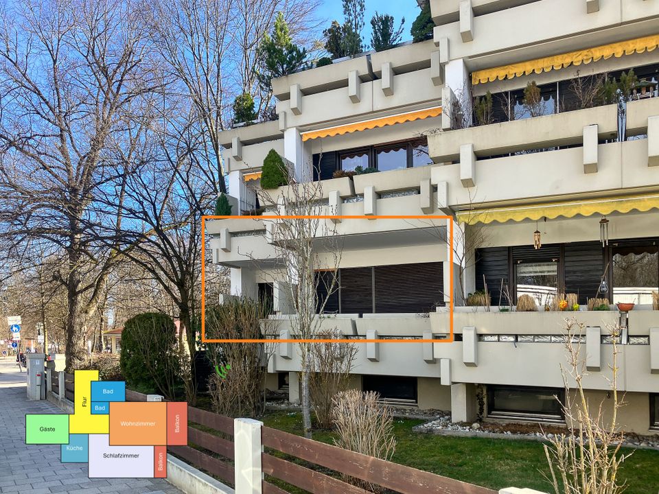 Wohnung mit Westblick (ohne Makler!) in München