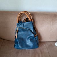 Handtasche Rucksack blau-braun Nordrhein-Westfalen - Wiehl Vorschau