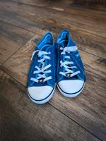 Mustang Jeansblau Sneaker Halbschuh Freizeitschuh, Gr. 37 Brandenburg - Hennickendorf Vorschau