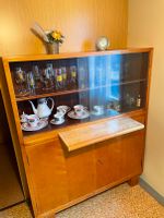 Highboard Schrankwand Retro Holzschrank Kommode DDR Nostalgie Thüringen - Schleiz Vorschau