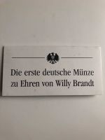 2,-DM Sammlung „Zu Ehren von Willy Brandt“ Brandenburg - Ahrensfelde Vorschau