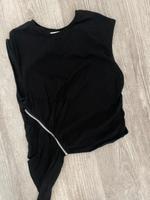 Shirt Crop Top Asymmetrisch Techno Rave Reißverschluss Baden-Württemberg - Heddesheim Vorschau
