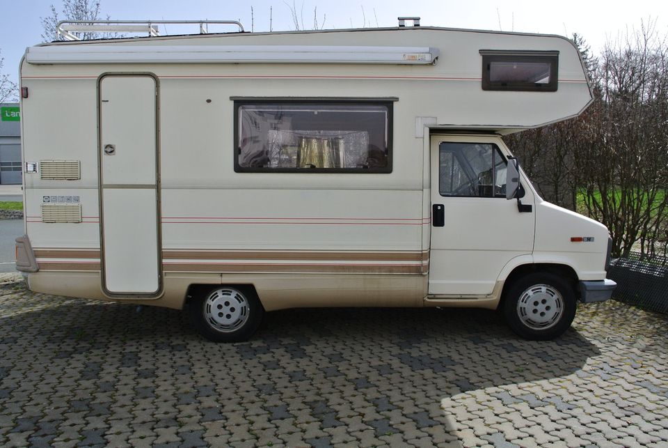 Oldtimer Wohnmobil Fiat 280 in Altdorf bei Nürnberg