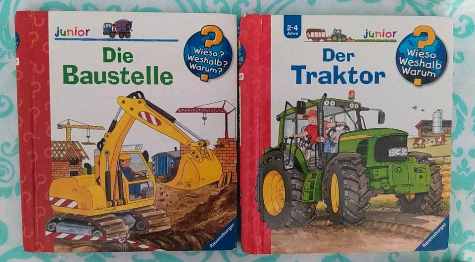 Wieso Weshalb Warum❓Die Baustelle+Der Traktor in Partenstein