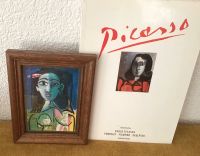 Pablo Picasso Bilderrahme mit Bild und Picasso Buch Baden-Württemberg - St. Georgen Vorschau