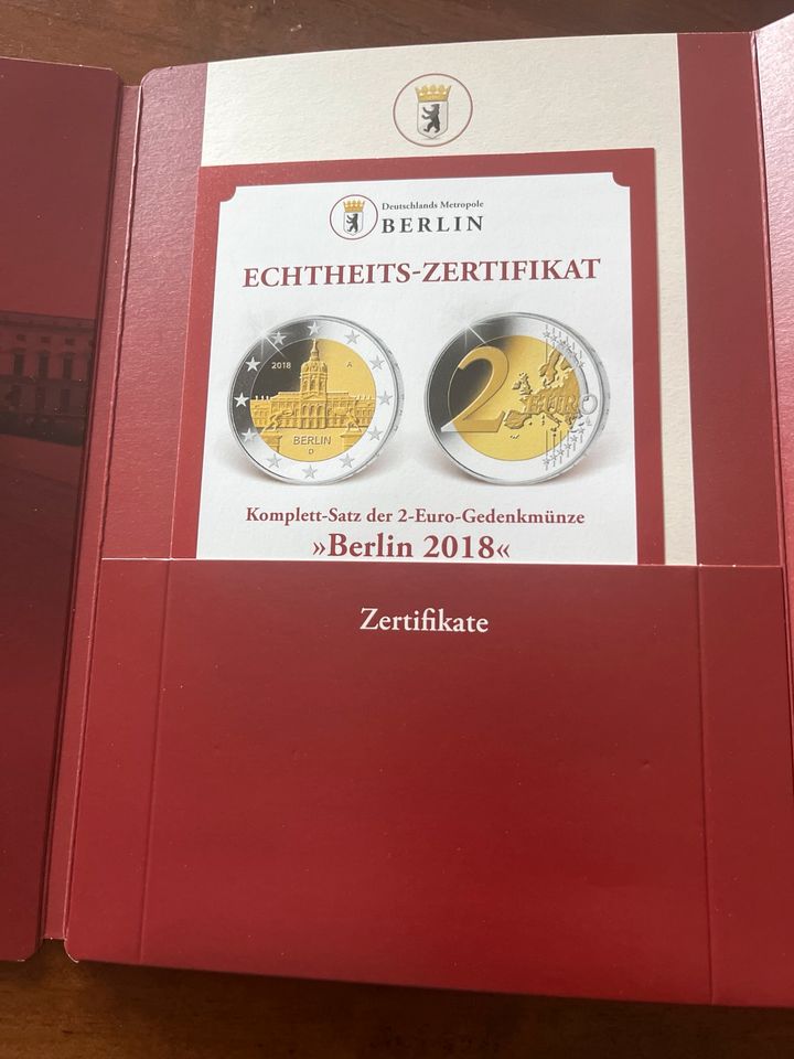 Sammelmünzen - Berlin in Wöllstadt