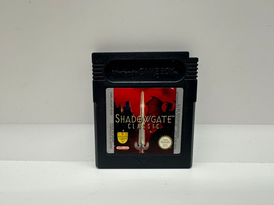 Nintendo Gameboy Color Shadowgate Classic Spiel Modul Game Boy in Köln