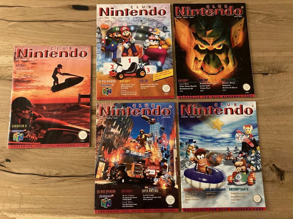 Club Nintendo Hefte - Magazin - 1997 2/6 Hefte in Diespeck