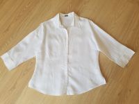 Montego Leinenbluse Bluse 100 % Leinen weiß 3/4 Arm ca. 42 Niedersachsen - Lilienthal Vorschau