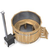 Holz Badefass | Außenofen Edelstahleinsatz für 2-11 Personen HotTub Badefass HotTube Whirlpool mit Holzofen Badebottich Pool Badezuber Hot Tube Hot Tub Nordrhein-Westfalen - Steinhagen Vorschau