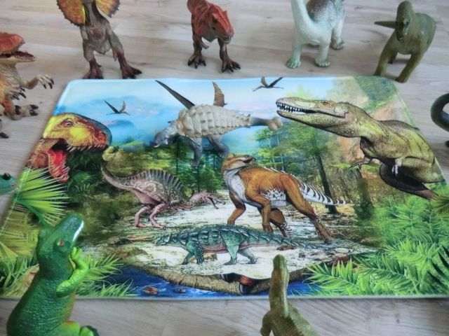 Dinosaurier Kinderzimmer T Rex Dino Ankylosaurus Langhals in Tauberbischofsheim