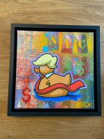 ED Heck -Collage- "Trump Duck" Unikat auf Leinwand ; incl. Rahmen Kreis Ostholstein - Grömitz Vorschau