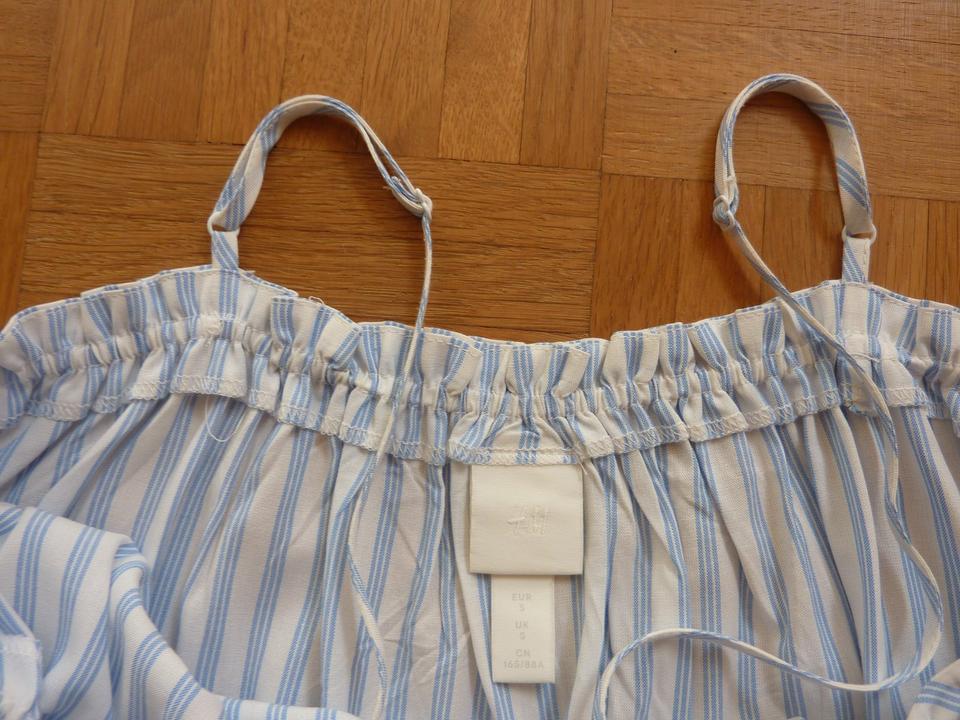 H&M Sommerkleid in hellblau-weiß Gr.S/ M  -WIE NEU! in Pulheim