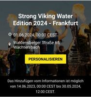Strong Viking 19 km Water Edition Baden-Württemberg - Heidelberg Vorschau