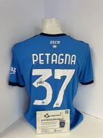 SSC Neapel Trikot Andrea Petagna signiert COA Italien Neu M Nordrhein-Westfalen - Lünen Vorschau