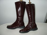 YELLO MILLES Lackleder-Stiefel, Bordeaux Gr.5,5(38,5-39), NP140€ Bayern - Augsburg Vorschau