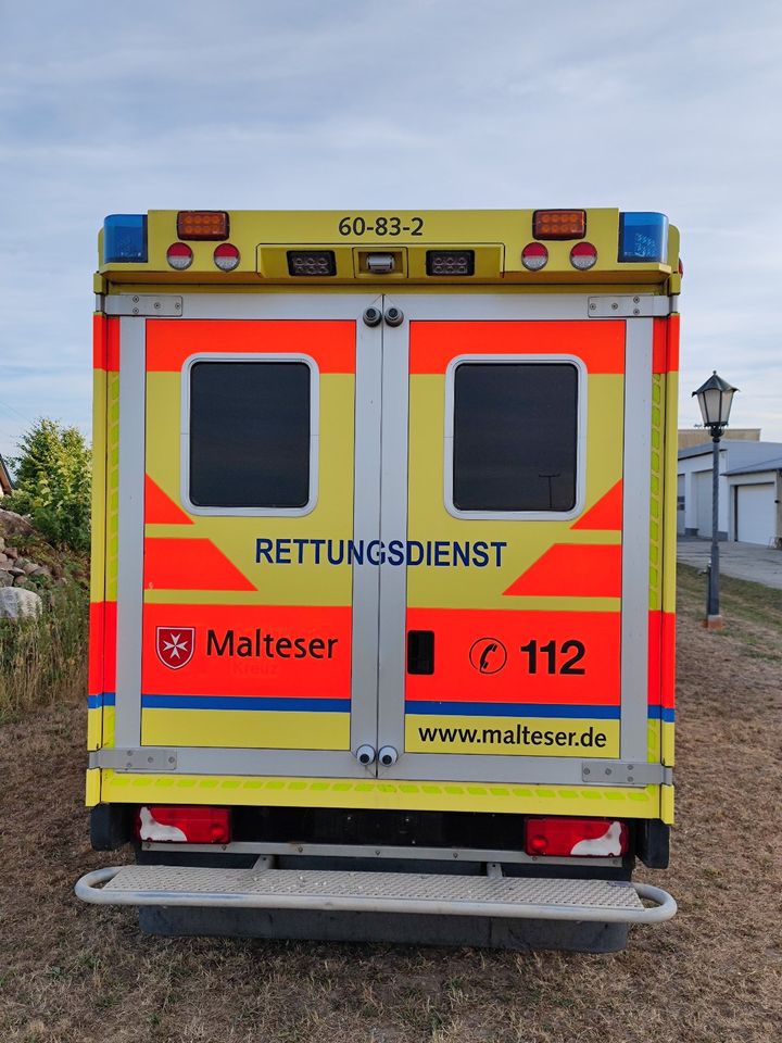 Krankenwagen RTW 519 CDI aus 05.2014 in Finsterwalde